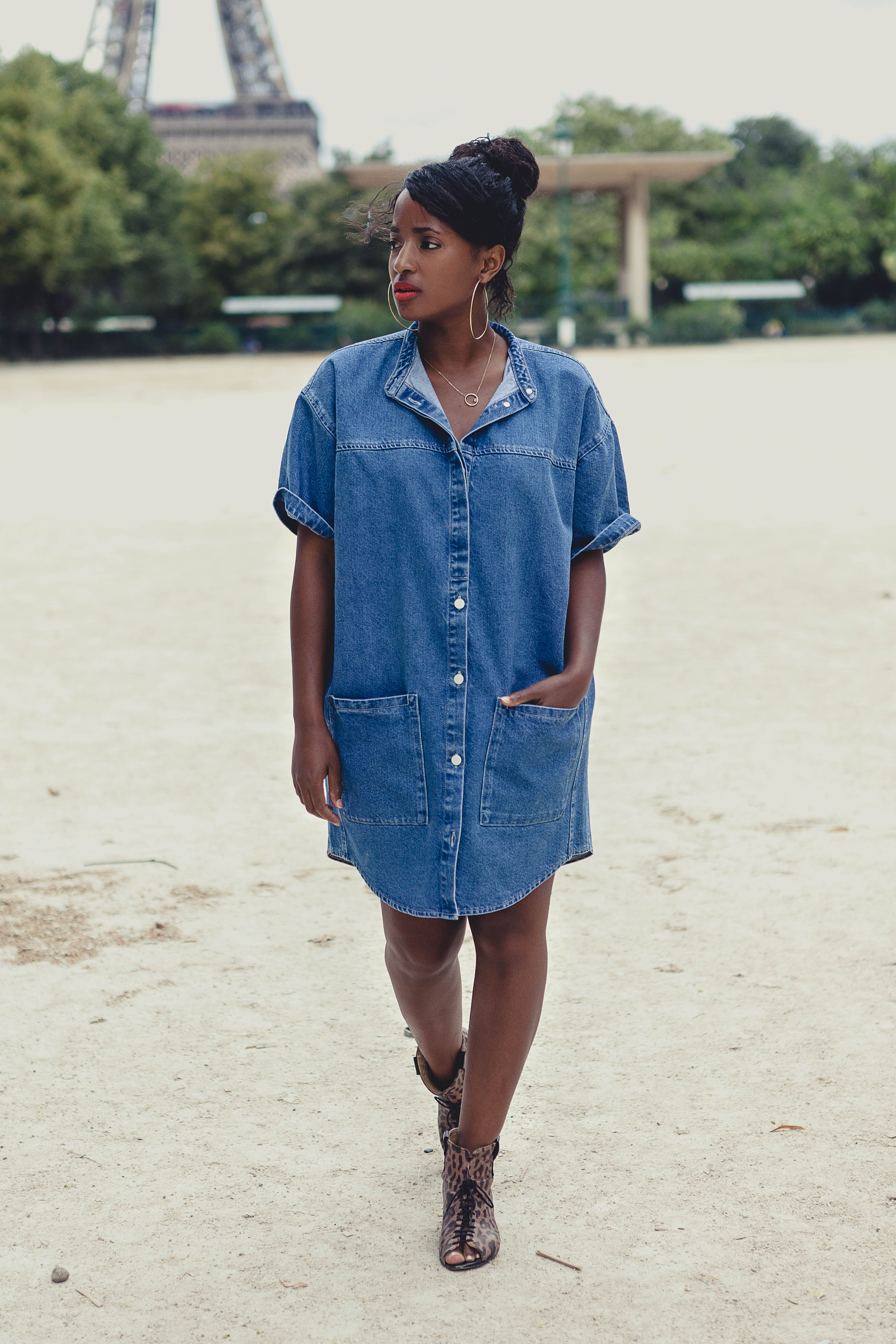 Denim dress Asos