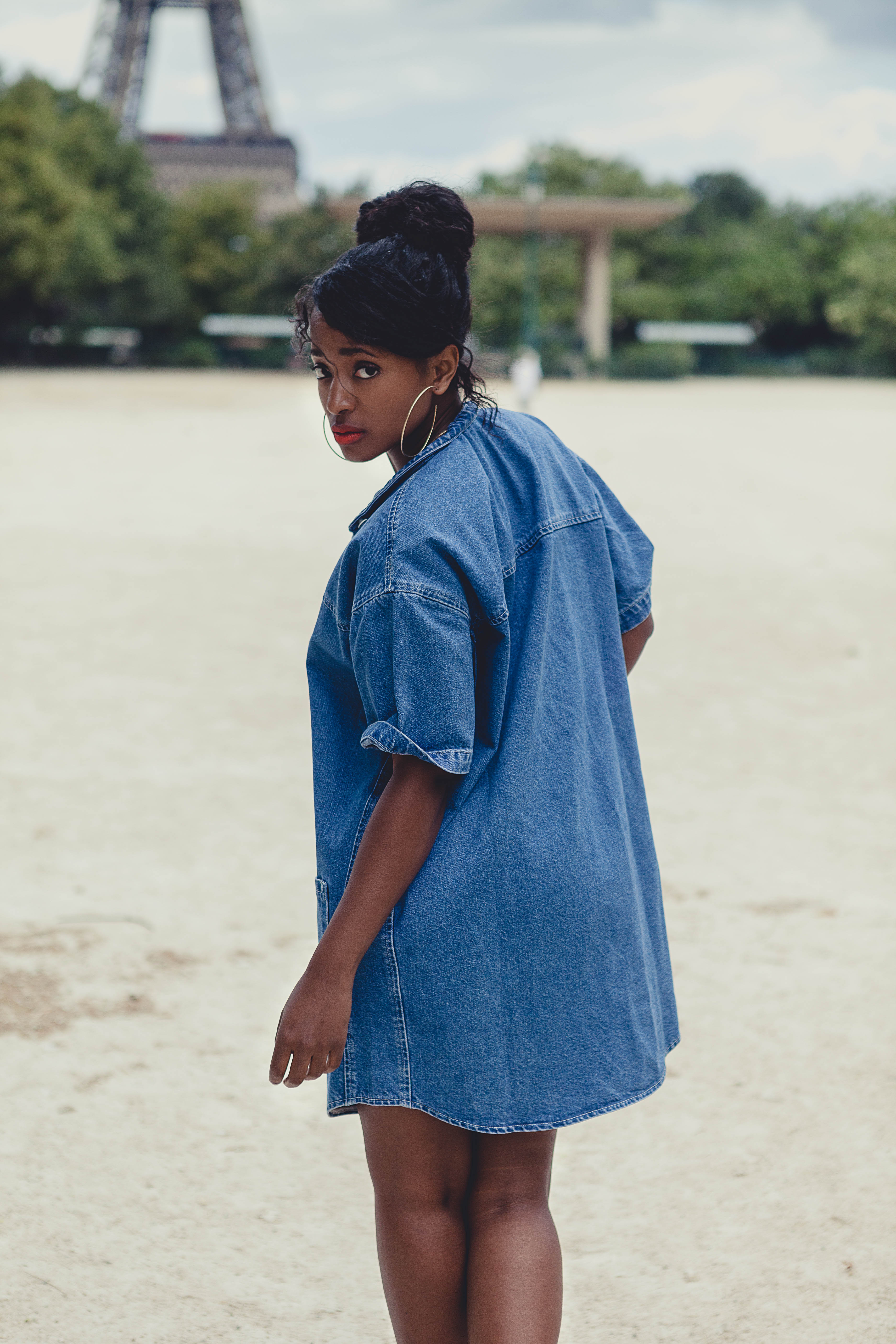 Denim dress Asos