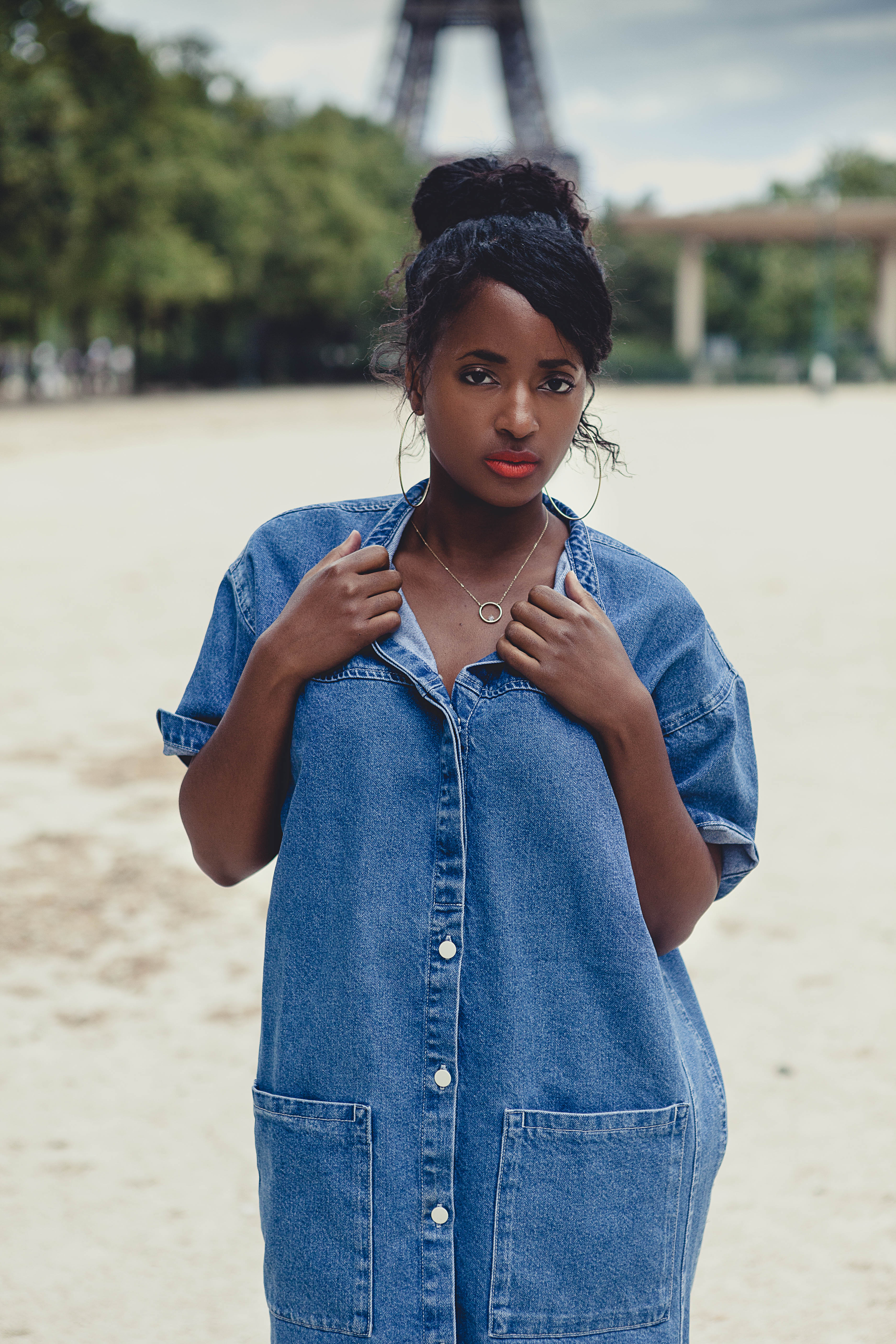 Denim dress Asos