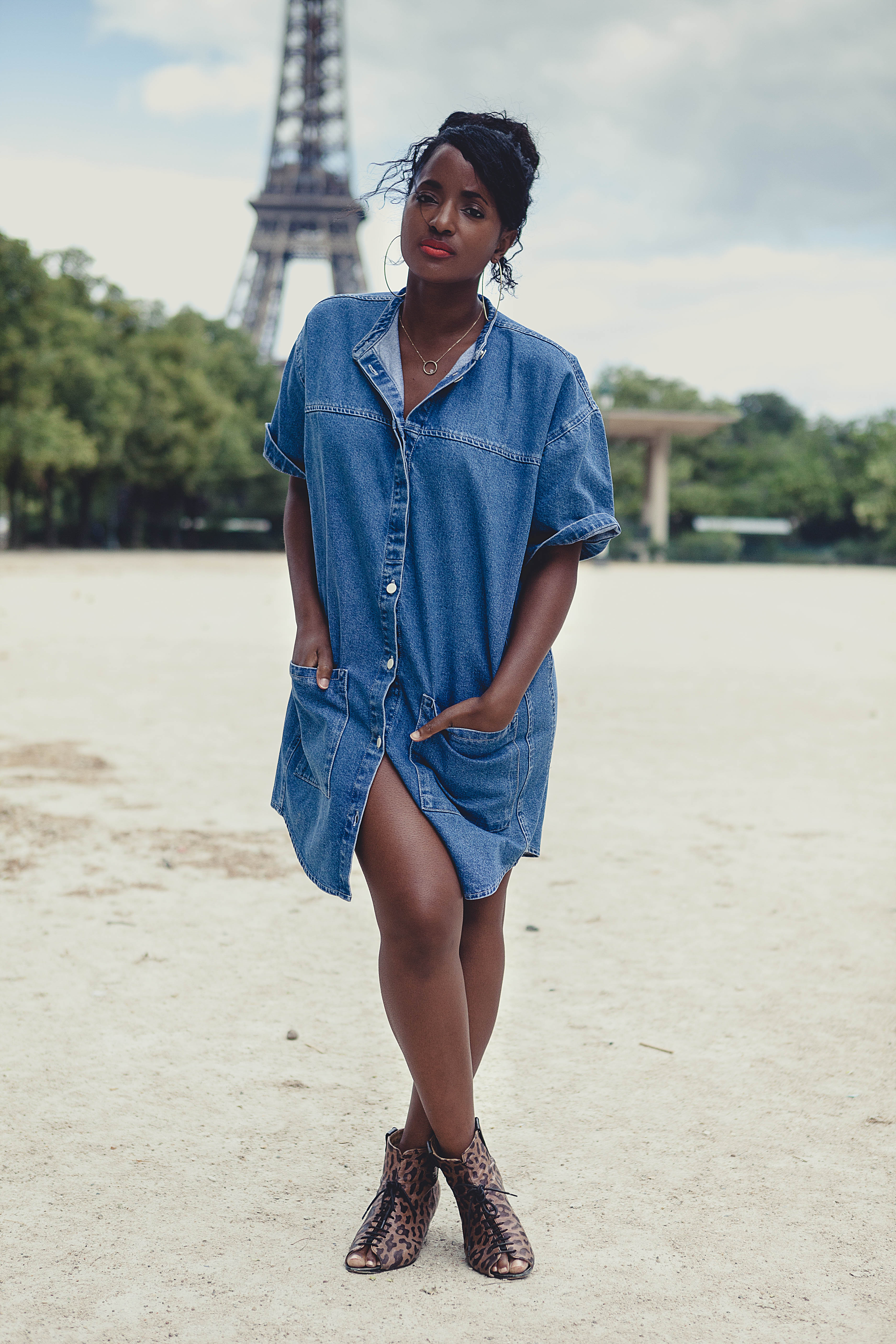 Denim dress Asos